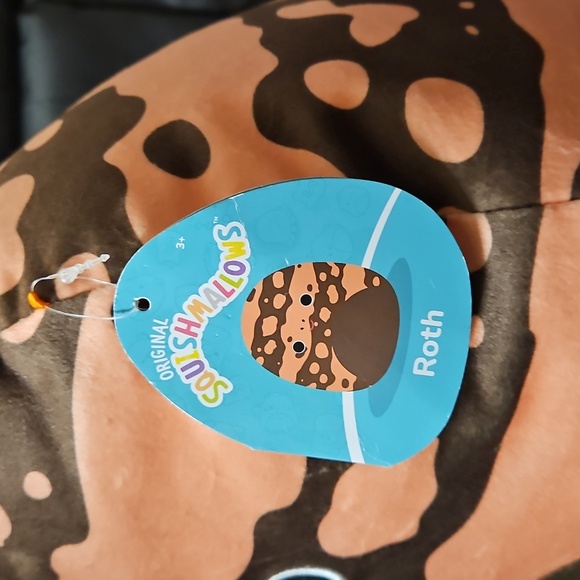 Squishmallows Roth Desert Collection Gila Monster 12in Light Orange Brown - Picture 9 of 10